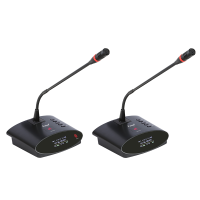 捷讯XC-3399Bc/d 无线列席单元 无线会议讨论话筒 专业音视频会议鹅颈麦克风