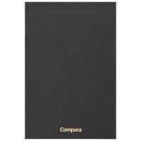齐心(COMIX) C8225 B5 80张 Compera商务 拍纸本 5.00 本/包 (单位:包) 黑色