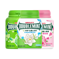 绿箭 无糖混合口香糖 约40粒56g*3瓶 木糖醇新口气 休闲零食糖果