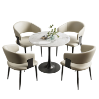 夸汌 圆桌读书椅套装 KC166 套