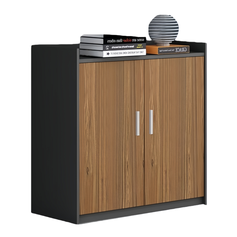 智叶舟木质矮柜二门80*40*80cm台