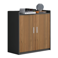 智叶舟木质矮柜二门80*40*80cm台