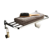 珂攸洋置物架可折叠毛巾架