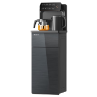 美菱MY-A03立式下置水桶饮水机 茶吧机13档调温恒黑色 温热型