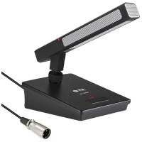 惠度(HuiDu)专业有线银色方管电容麦克风 HD-665M(销售单位:台)