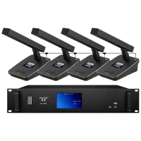 惠度(HuiDu)专业有线数字手拉手方管会议麦克风 YH-880(1+6)(销售单位:套)