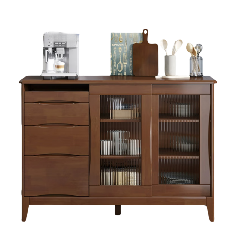 锁匠带抽茶水柜120*40*85.5cm台