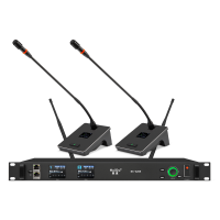 惠度(HuiDu)无线一拖二话筒鹅颈会议麦克风 BS-G20E(销售单位:套)