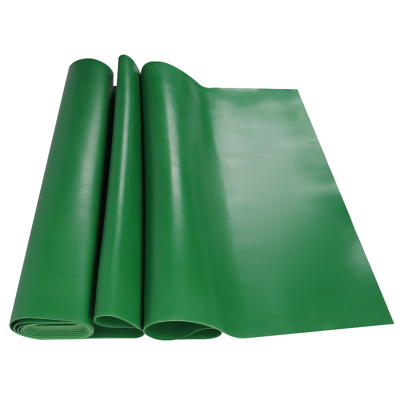 典虎 绝缘胶垫 绿色平面 25kv 5米*1米*8mm 卷