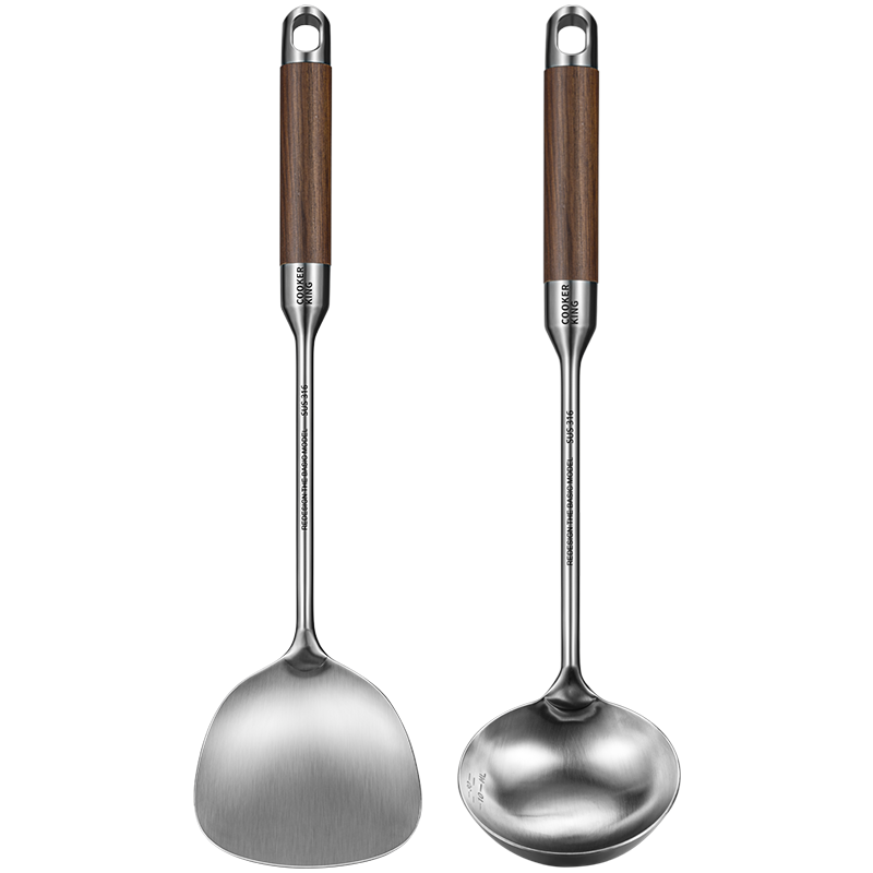 花梨木铲勺两件套