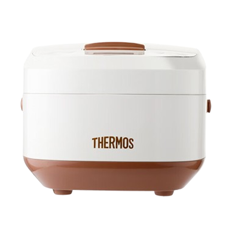 膳魔師电饭煲4L智能微电脑不粘图层提手设计奶白色EHA-4143E