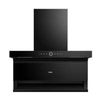 海尔(Haier)变频抽油烟机 27立方>31立方顶侧底三吸烟机 家用烟灶套装 烟机燃气灶套装组合厨房7字型 EC729