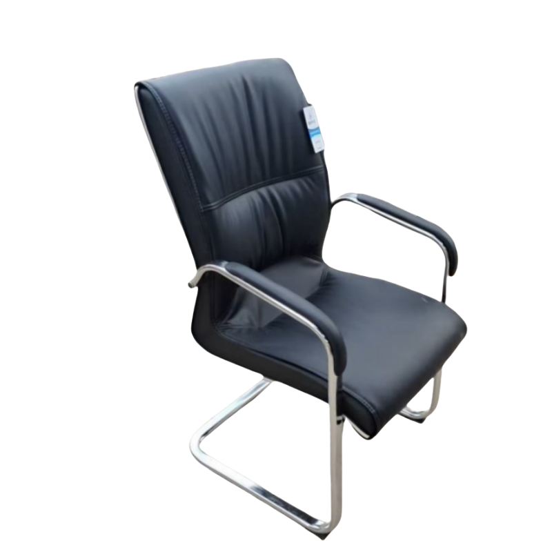 荺炬办公椅黑色把