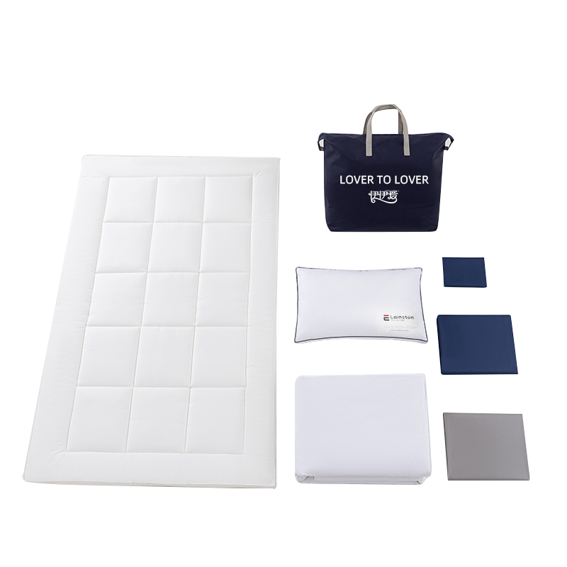 伊伊爱 员工公寓觉忆S系列防螨全棉格子六件套