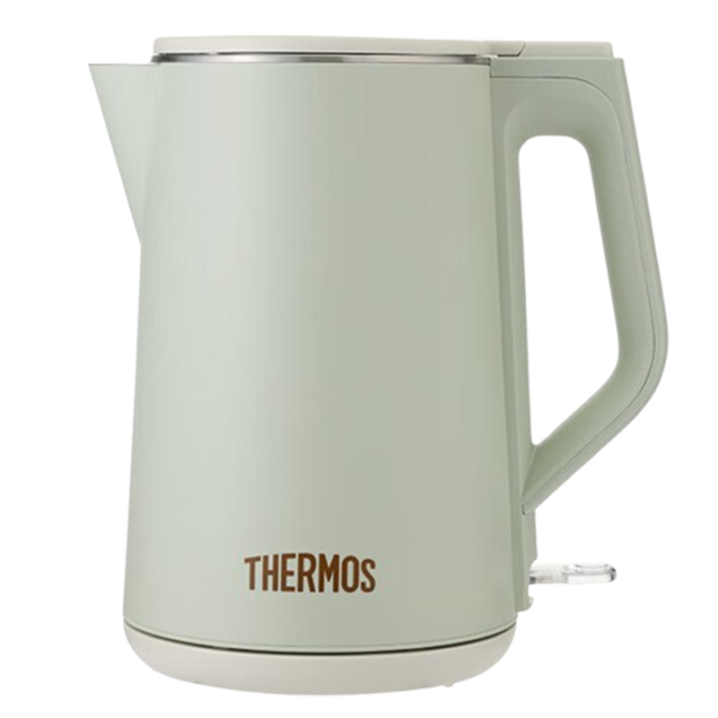 膳魔師电水壶1.5L双层防烫手柄不锈钢材质防干烧保护EHA-1320A