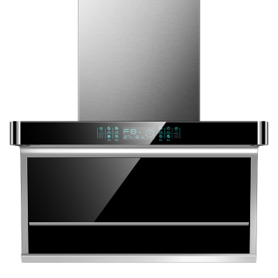 [保5年]欢呼好太太[升级款]新款40立方大吸力7字型抽油烟机顶侧双吸油烟机家用自动清洗平板单烟机B11自行安装