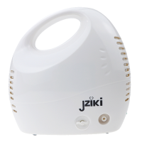 健之康(JZIKI)医用压缩式雾化器(ZK-709M)雾化机家用空气压缩式雾化机儿童成人雾化泵(配1套可调雾化药杯)