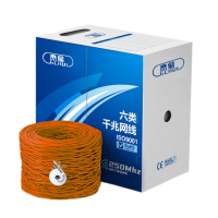 杰储(GCHUL) LD305MA 六类非屏蔽低烟无卤网线 305米/箱 (计价单位:箱) 橙色