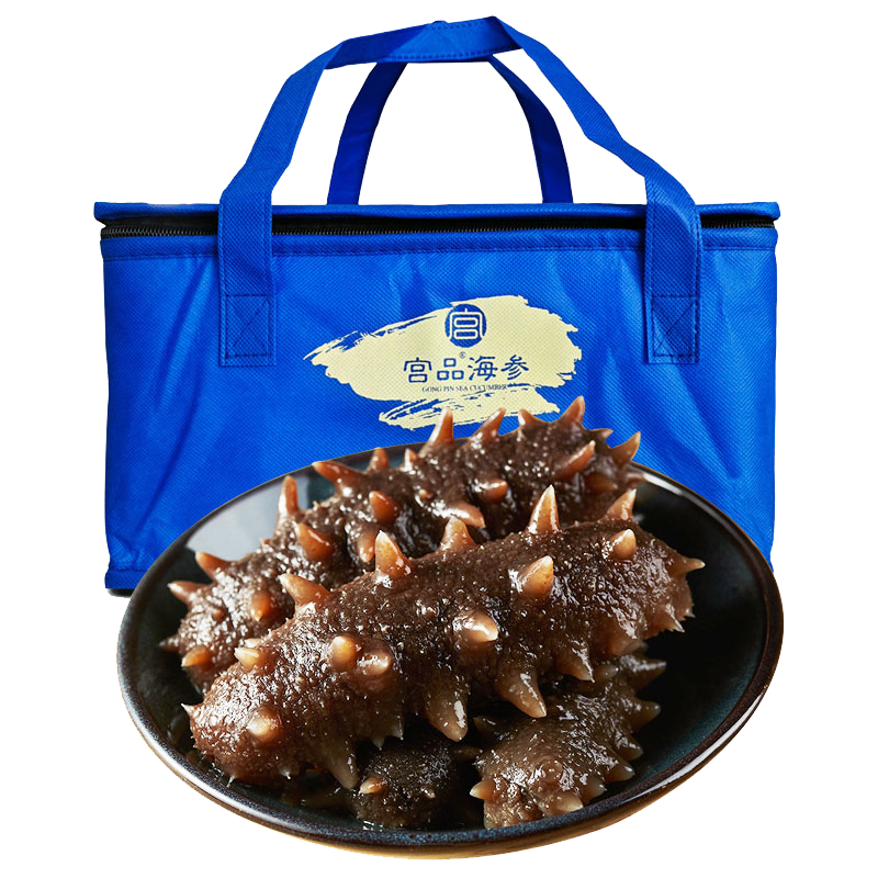 宫品海参品惠冷冻即食海参2斤(500g*2)AB规格可选