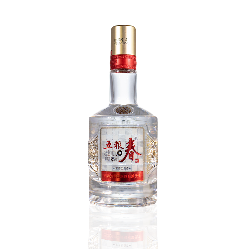 五粮液 五粮春45度100ml*12 光瓶小酒版 浓香型白酒