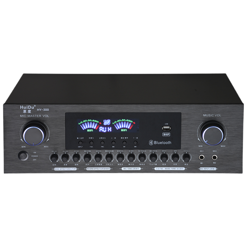 惠度(HuiDu)合并式MP3蓝牙收音广播功率放大器 RS-M120(销售单位:台)