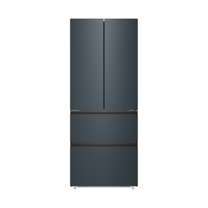 海尔(Haier)411升多门冰箱 母婴三档变温 黑金净化 一级双变频 超薄嵌入 BCD-411WLHFD7DC9U1