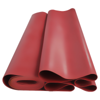 典虎 绝缘胶皮 红色平面10mm 米