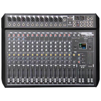 惠度(HuiDu)D16专业舞台演出设备调音台多功能会议数字混响效果均衡器模拟调音台