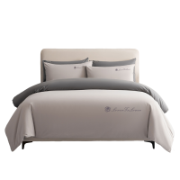 伊伊爱 50S双股经典刺绣防螨长绒棉四件套