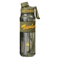 希乐塑料杯1140ml户外便携耐用大容量干草绿XL-2448