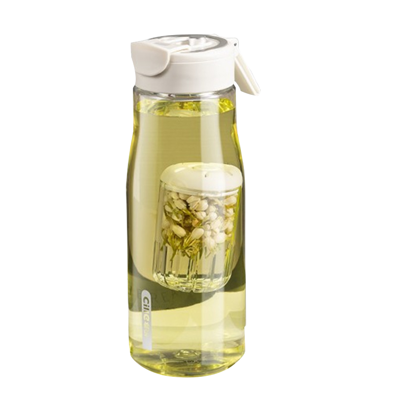 希乐塑料杯950ml便携耐高温大容量高雅白XL-2498-CX