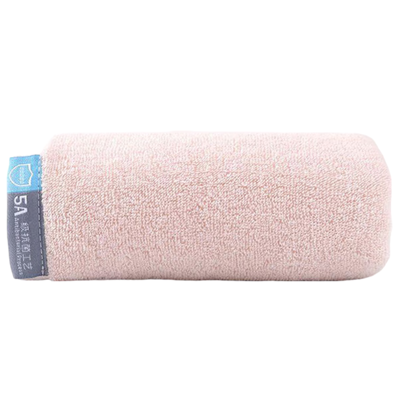 安居先森5A抗菌纯棉毛巾1条肤粉
