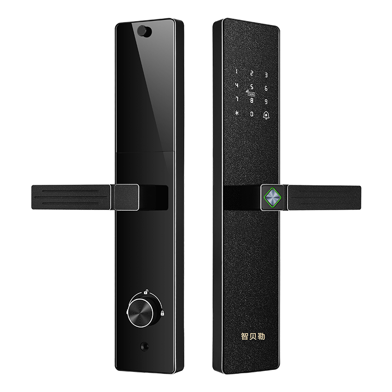 智贝勒V5精雕半自动CD指纹二维码对讲