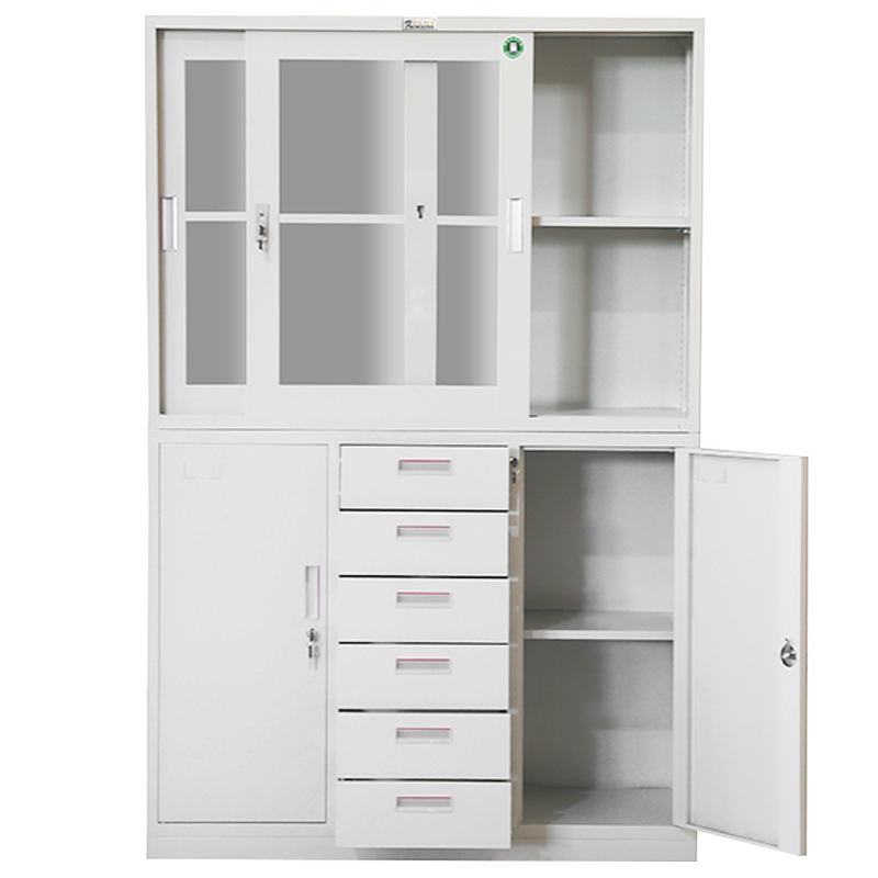 富莱斯宝 推拉门文件柜铁皮文件柜 1800*1180*390 个