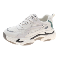 时言(SHIYAN)老爹鞋女2024秋冬新款韩版女士休闲鞋潮流厚底增高运动鞋女