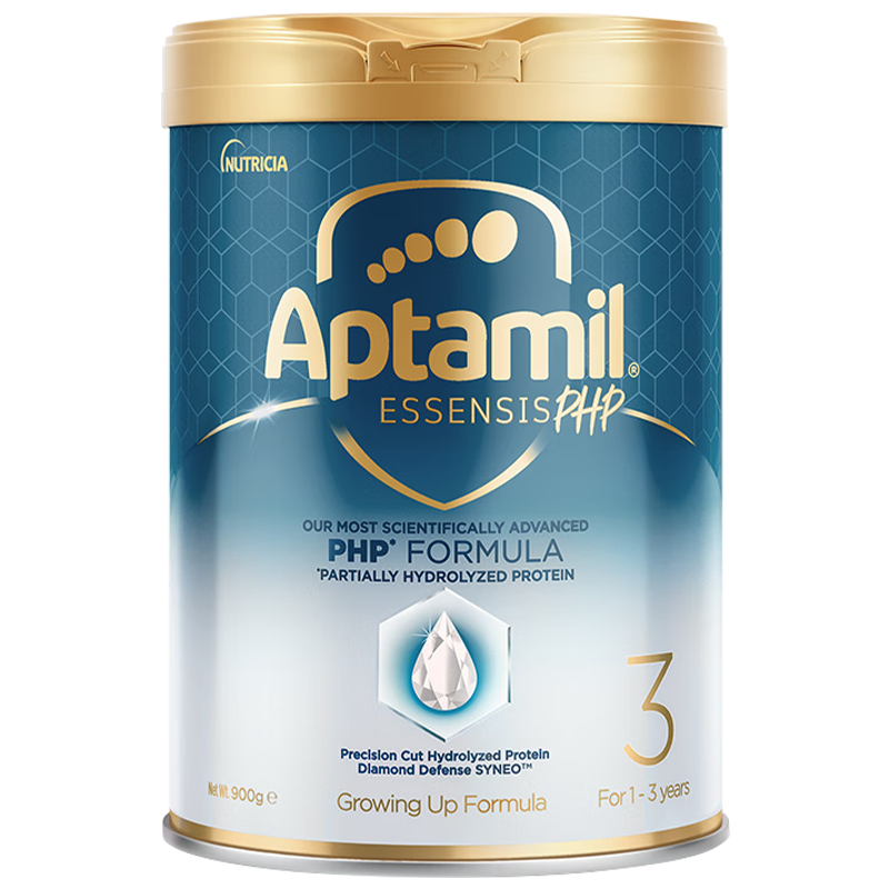 [6罐装]Aptamil香港原装进口爱他美奇迹白罐亲熠3段1-3岁适度水解婴幼儿配方奶粉800g