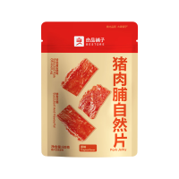 良品铺子猪肉脯自然片(原味)80g/袋*2