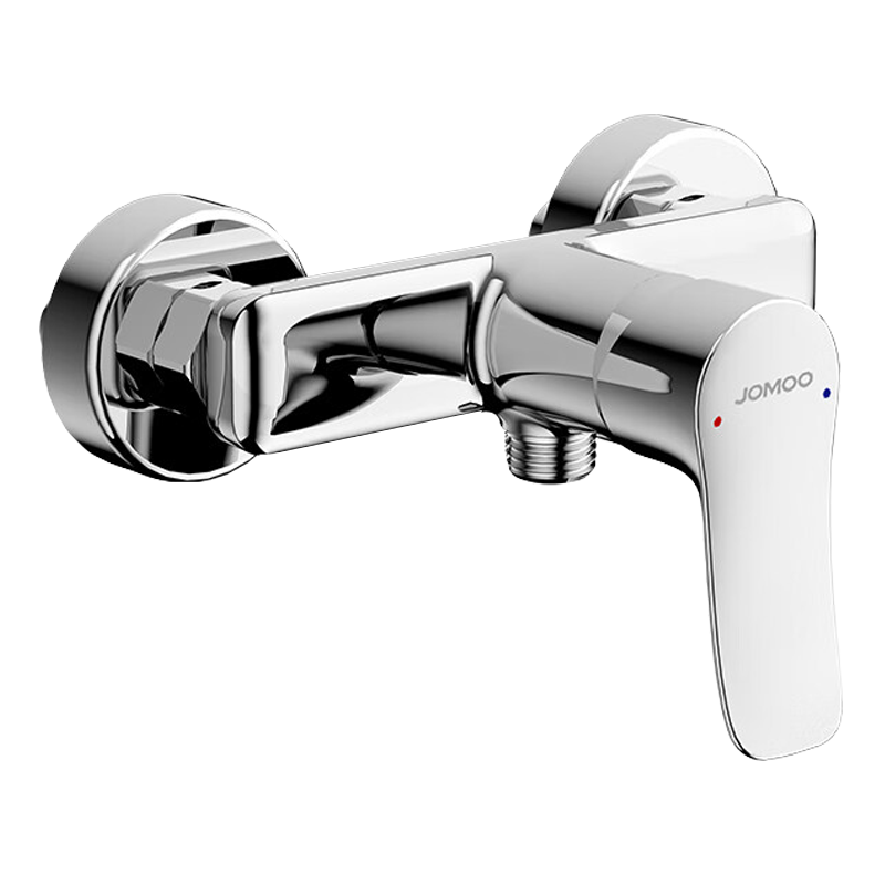 九牧(JOMOO)淋浴龙头铜冷热淋浴龙头混水阀浴缸花洒洗澡电镀明装35310/35311