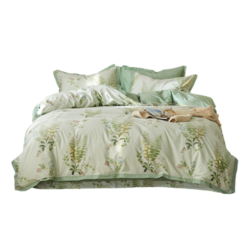 伊伊爱 加密40S铂金柔棉四件套