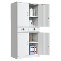 豫龙都 资料柜 铁二斗1.8米 台