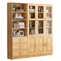 芙首泰书柜三门三抽180*32*195cm个