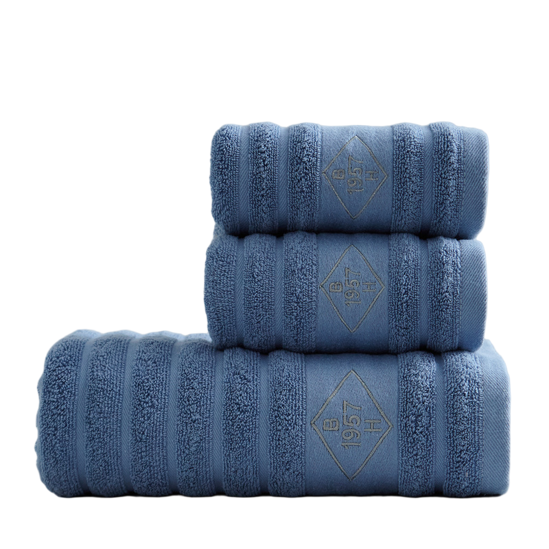 伊伊爱 波浪风防螨浴巾