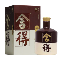 舍得品味52度375mL*2瓶浓香型白酒盒装