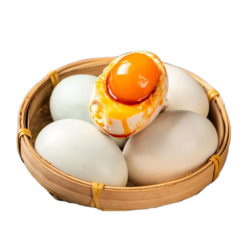 [苏鲜生推荐]三物纪 正宗熟制咸鸭蛋60g*20枚真空包装农家新鲜鸭蛋加热出油整箱