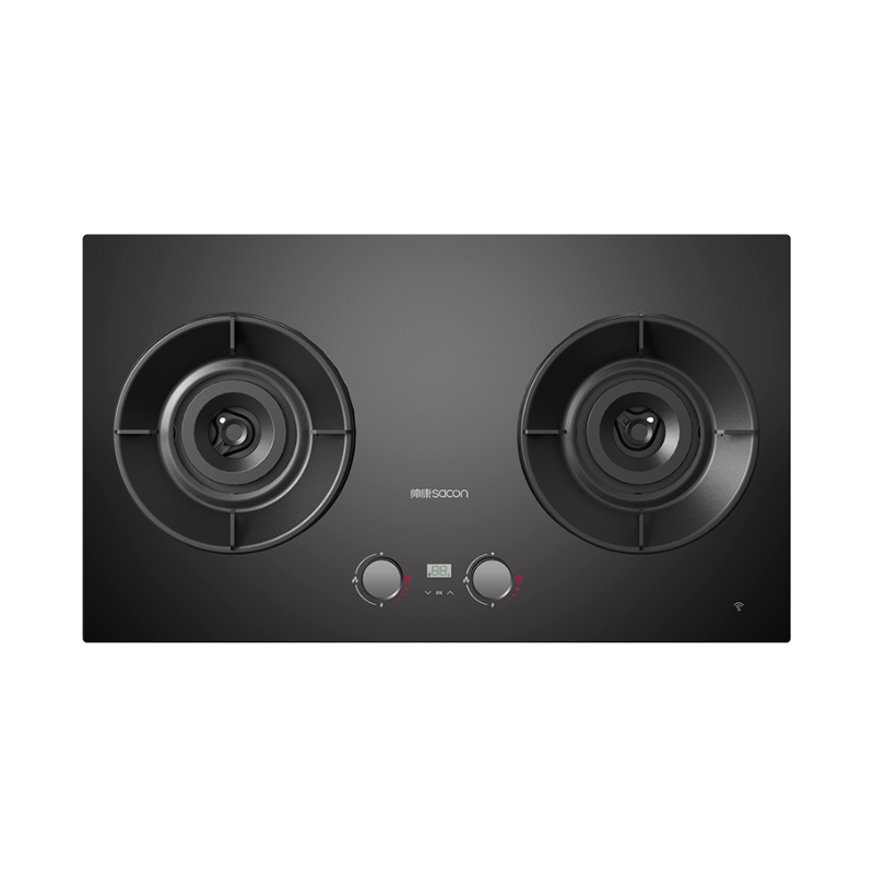 帅康(sacon)3B815燃气灶定时双灶台式嵌入式煤气灶5.6kW大火力烟灶联动可调节家用钢化玻璃以旧换新煤气炉天然气