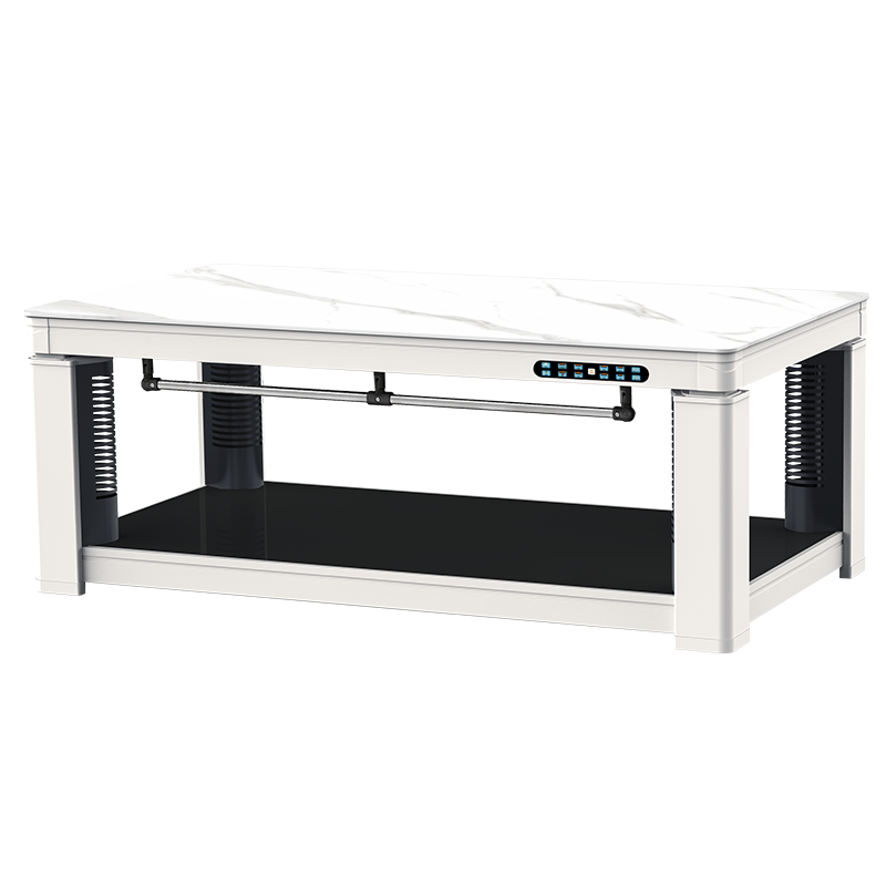 焱魔方T12轻移动取暖桌1米无炉电暖炉客厅电烤桌升降取暖茶几电烤火炉取暖器家用电暖桌电烤火桌子长方形电烤火炉茶几