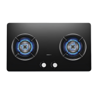 老板(Robam)JZT-50B5A家用燃气灶 烟灶联动天然气5.2kW大火力 70%热效率灶具 可调节尺寸灶台