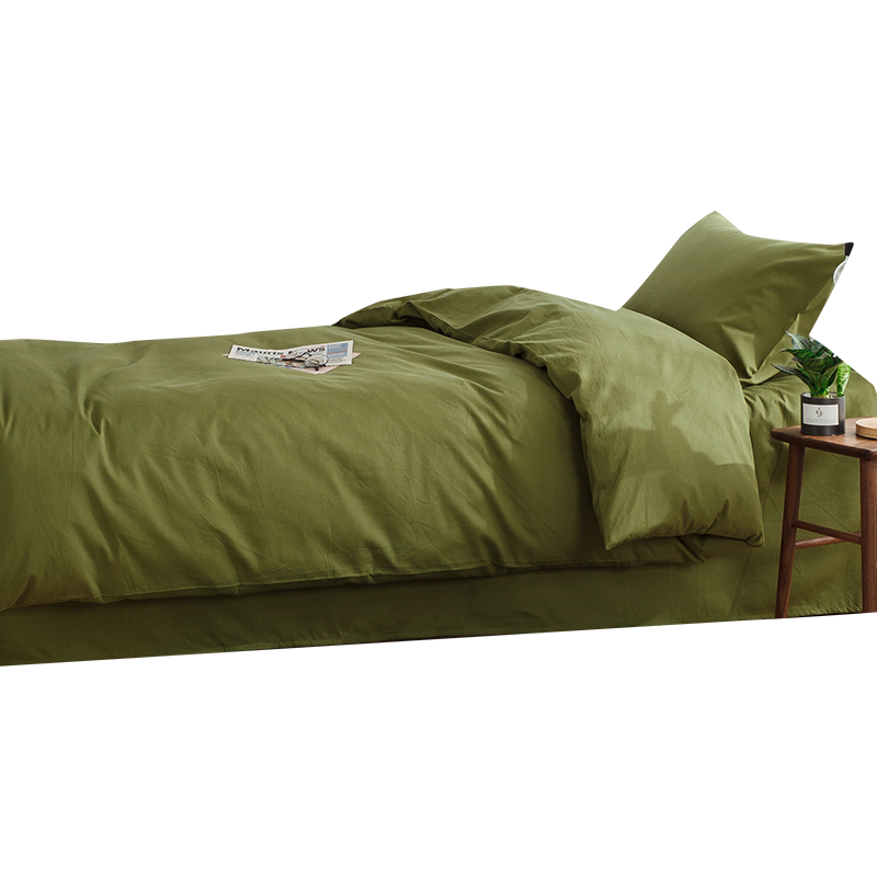 弗切尔珀榕绿色内务直班室三件套0.9-1.2m床/FJD0210301(套)