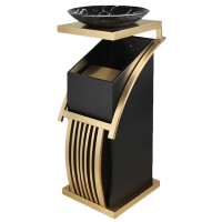 珂美芙 不锈钢垃圾桶 KMF23 个