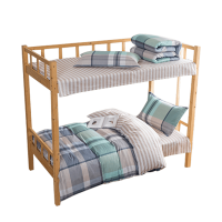 伊伊爱 全棉印花时尚格调单人床六件套